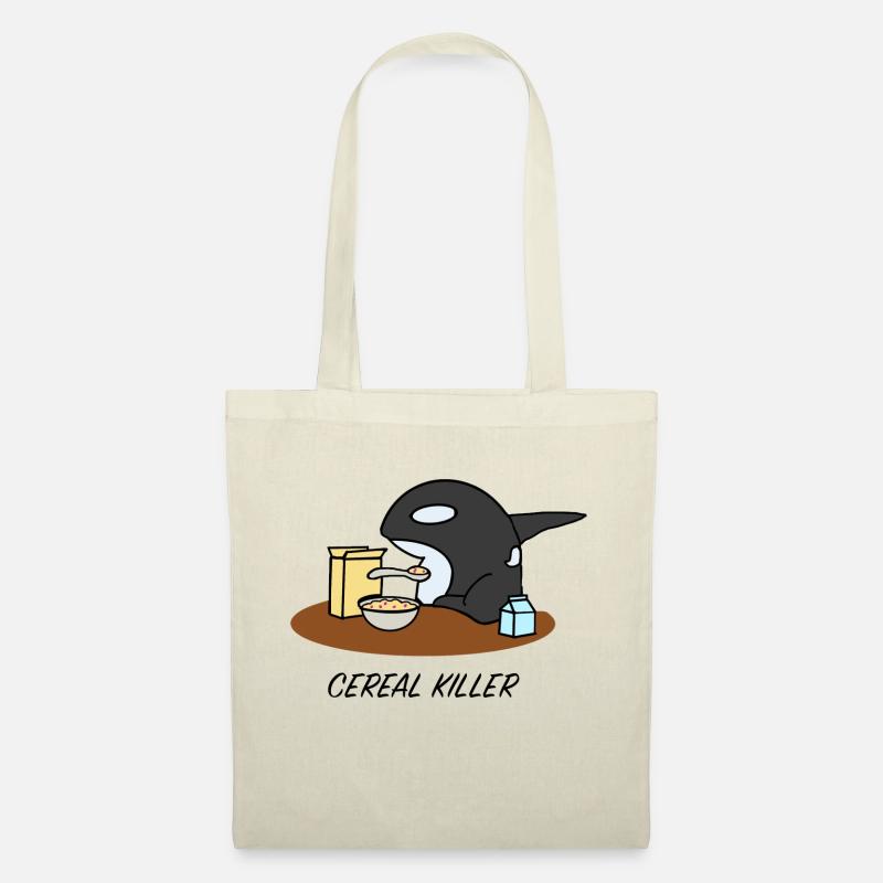 Cereal Killer Shark Tee - Stoffbeutel - Natur