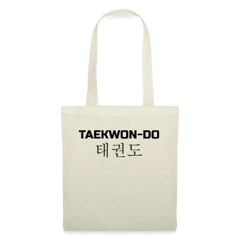 Taekwondo Tae Kwon Do Taekwon-Do coréen - Sac en tissu - nature - Devant
