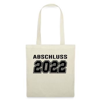 Abschluss 2022 Uni Schule Abi - Stoffbeutel - Natur - Vorne