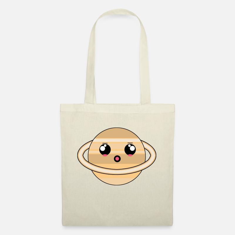 Kawaii - SATURN - Stoffbeutel - Natur