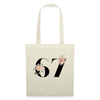67th Anniversary flowers (Gift of 67 years) - Tote Bag - nature - Front