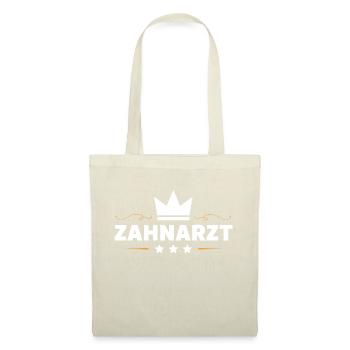 Zahnarzt Beruf - Stoffbeutel - Natur - Vorne