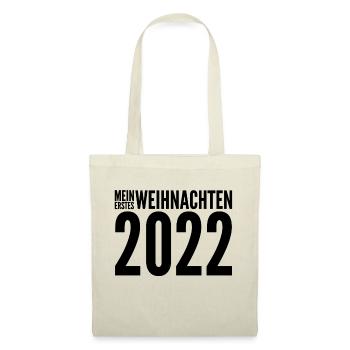 Mein erstes Weihnachten - Stoffbeutel - Natur - Vorne