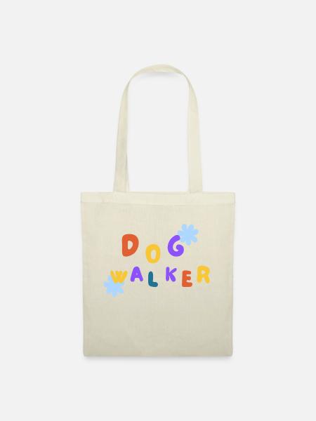 Dog Walker - Stoffbeutel - Natur