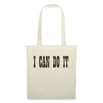 i can do it - Sac en tissu - nature - Devant