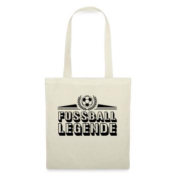 fussball legende - Stoffbeutel - Natur - Vorne