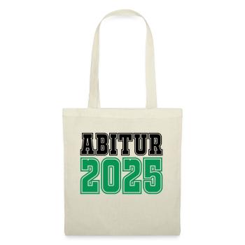 abitur 2025 - Stoffbeutel - Natur - Vorne