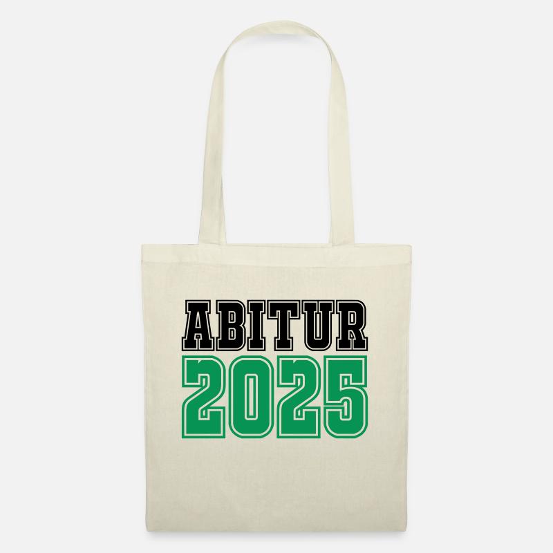 abitur 2025 - Stoffbeutel - Natur