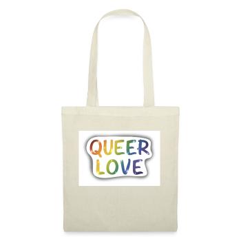Queer love - Sac en tissu - nature - Devant