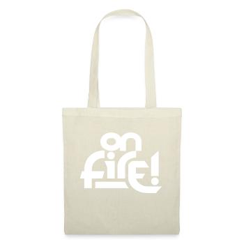 onfire blanc - Sac en tissu - nature - Devant