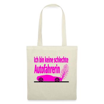 Auto - Stoffbeutel - Natur - Vorne
