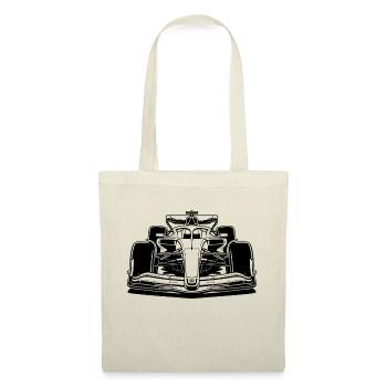 Voiture de Course - Sac en tissu - nature - Devant