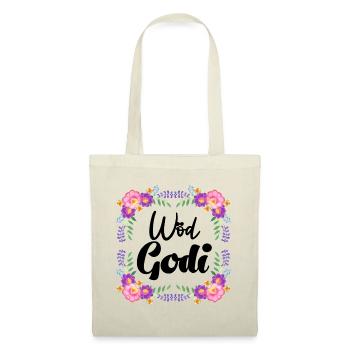 Wöd Godi Tolle Godi Taufpatin Österreich Sprüche - Stoffbeutel - Natur - Vorne