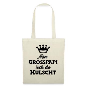 Min Grosspapi isch de bescht Opa Schweiz Grosspapi - Stoffbeutel - Natur - Vorne