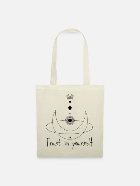 Trust in yourself - Stoffbeutel - Natur