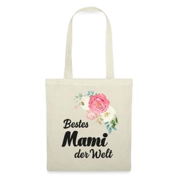 Beste Mama bestes Mami Schweiz Schweizer - Stoffbeutel - Natur - Vorne