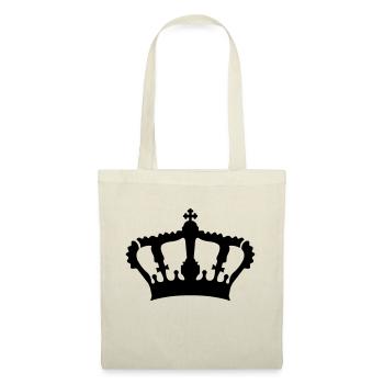 Krone / Crown - Stoffbeutel - Natur - Vorne