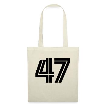 47 - Sac en tissu - nature - Devant
