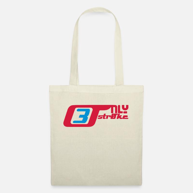 only3stroke - Stoffbeutel - Natur