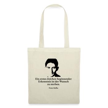Kafka: A first sign of beginning knowledge - Tote Bag - nature - Front