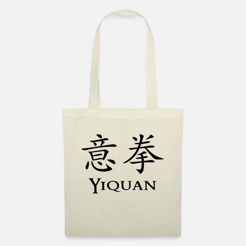 yiquan schriftzug - Stoffbeutel - Natur
