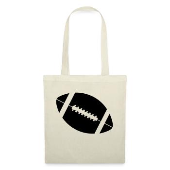 American football - Sac en tissu - nature - Devant