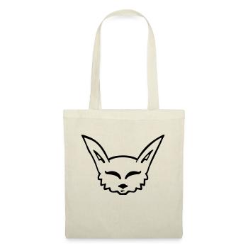 dessin kawaii fenec anime style - Sac en tissu - nature - Devant