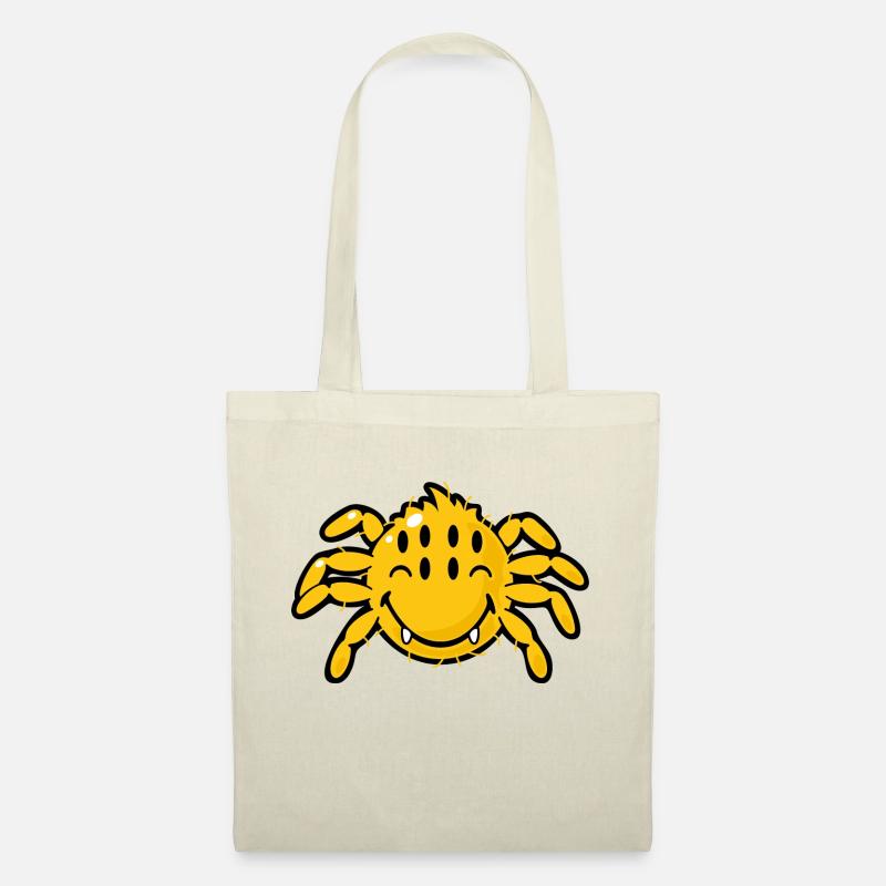 Smiley Spider - Stoffbeutel - Natur