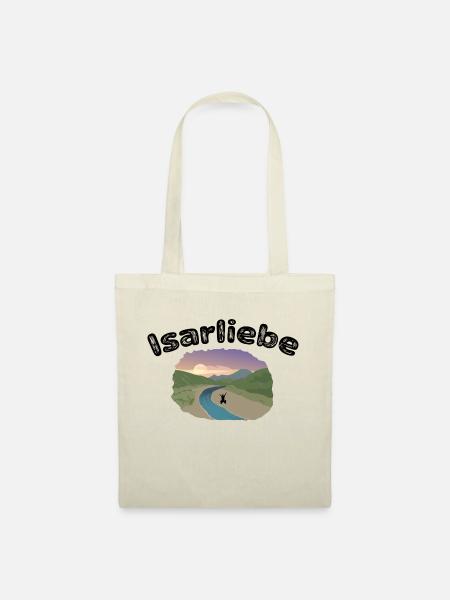 Isarliebe2 - Stoffbeutel - Natur