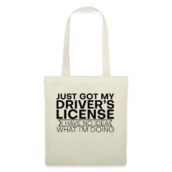 Just Got My Driver's License 3 - Tote Bag - nature - Front