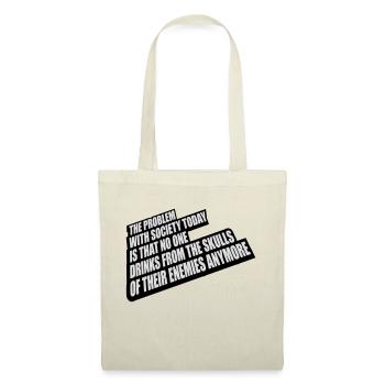 drinks from enemies skulls - Tote Bag - nature - Front