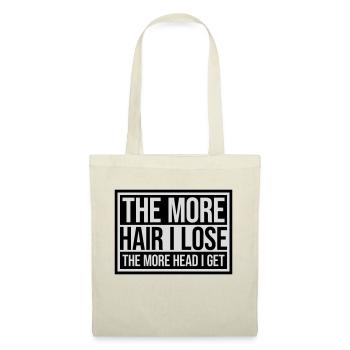 J’ai plus de tête - Sac en tissu - nature - Devant