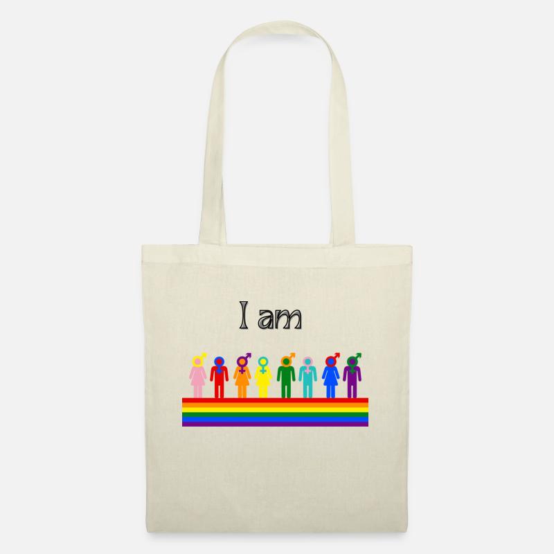 lgbtq - Stoffbeutel - Natur