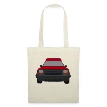 Fourgonnette Oldtimer Van Car - Sac en tissu - nature - Devant