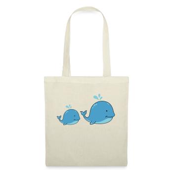 Sweet whales - Tote Bag - nature - Front