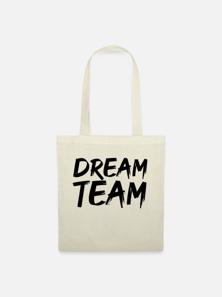 dream team - Stoffbeutel - Natur