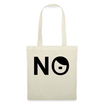 NO! - Kein Platz für Nazis! - Stoffbeutel - Natur - Vorne