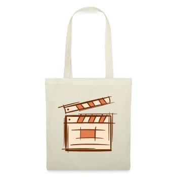 Clapperboard. Director. Film producer. Filmmaker. - Tote Bag - nature - Front