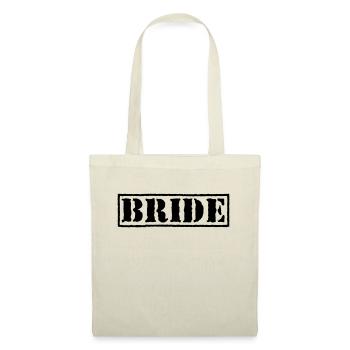 Bride - Sac en tissu - nature - Devant