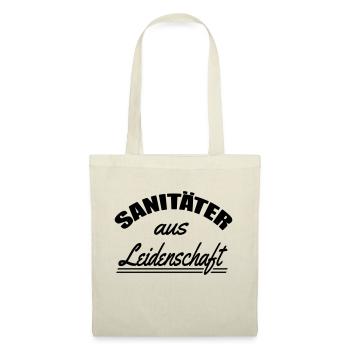 Sanitäter aus Leidenschaft - Stoffbeutel - Natur - Vorne