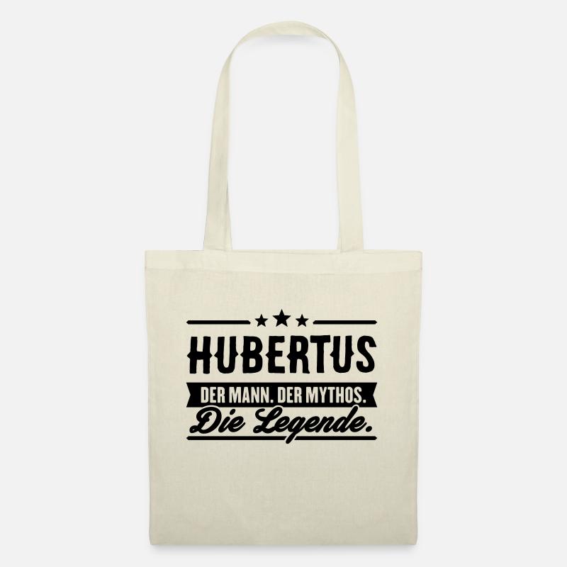 Mann Mythos Legende Hubertus - Stoffbeutel - Natur