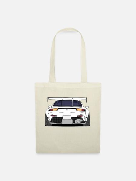 rx7rear white - Tote Bag - nature