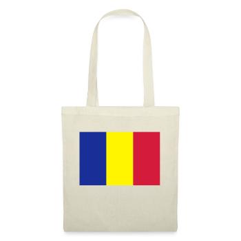 drapeau_roumanie - Sac en tissu - nature - Devant