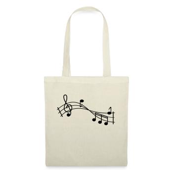 music - Sac en tissu - nature - Devant