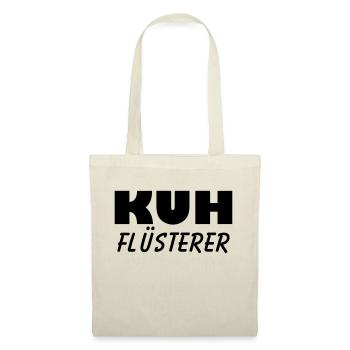 kuh flüsterer - Stoffbeutel - Natur - Vorne
