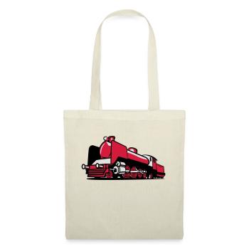 dampflok railroad tender - Tote Bag - nature - Front