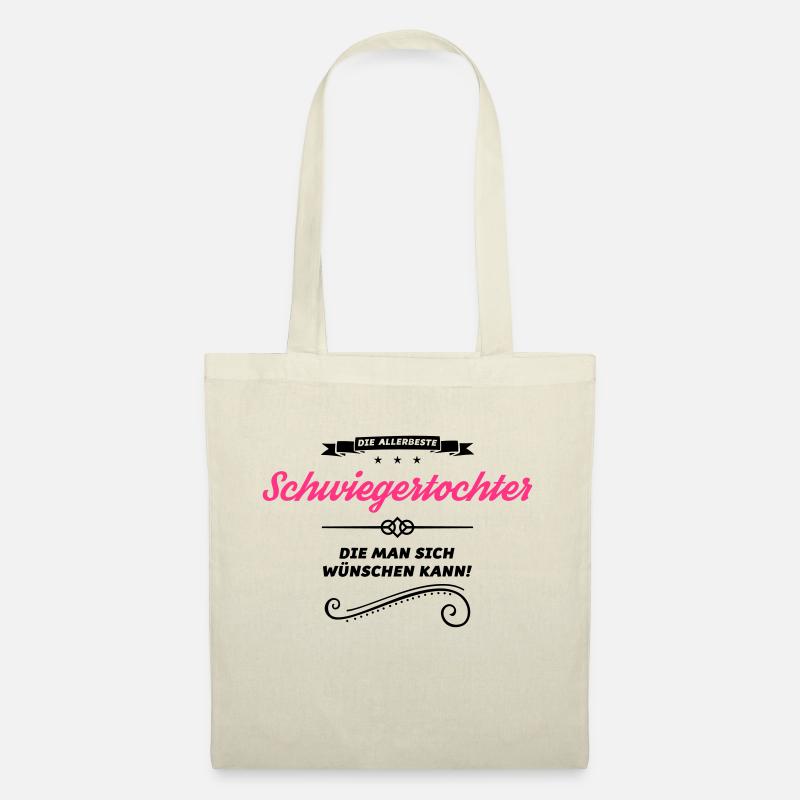 schwiegertochter allerbeste - Stoffbeutel - Natur