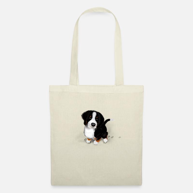 Berner Sennenhund - Stoffbeutel - Natur