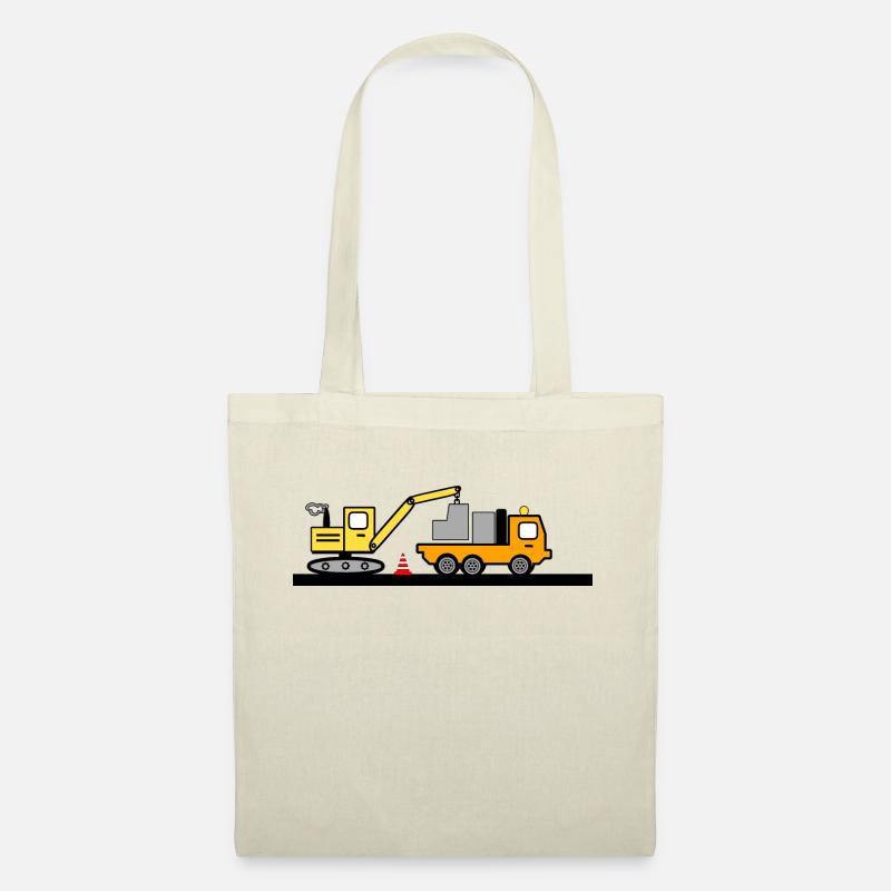 Bagger - Stoffbeutel - Natur