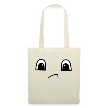 Cute sad face - Tote Bag - nature - Front